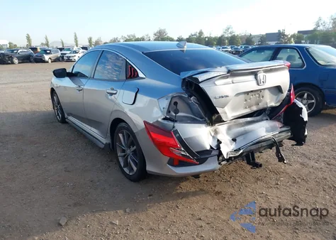 2021 Honda Civic Ex z USA, uszkodzony, nr VIN 19XFC1F38ME207130
